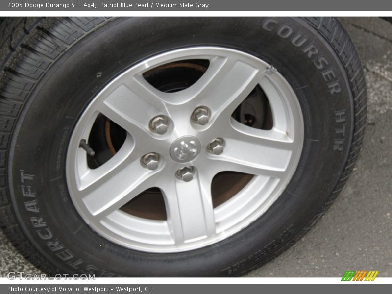 Patriot Blue Pearl / Medium Slate Gray 2005 Dodge Durango SLT 4x4