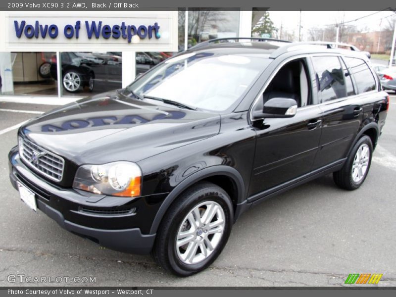 Black / Off Black 2009 Volvo XC90 3.2 AWD