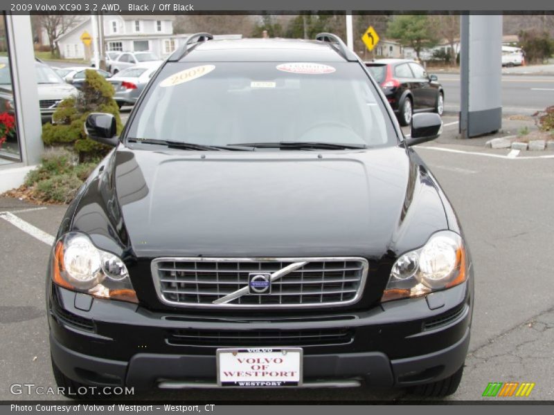 Black / Off Black 2009 Volvo XC90 3.2 AWD