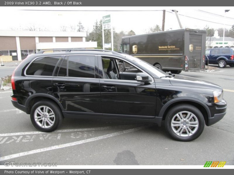 Black / Off Black 2009 Volvo XC90 3.2 AWD