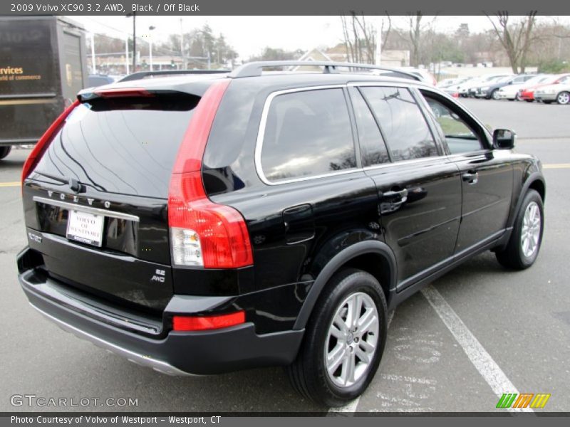Black / Off Black 2009 Volvo XC90 3.2 AWD