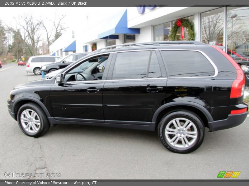 Black / Off Black 2009 Volvo XC90 3.2 AWD