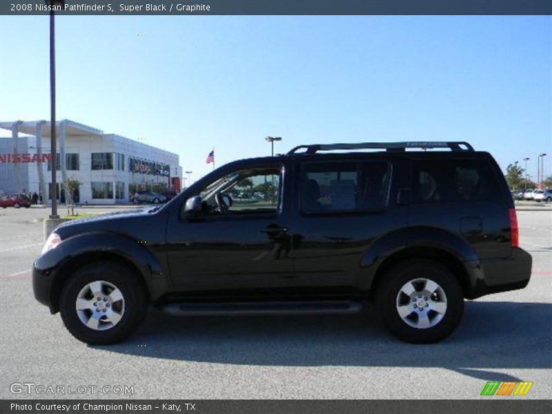 Super Black / Graphite 2008 Nissan Pathfinder S