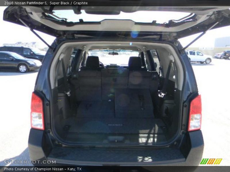 Super Black / Graphite 2008 Nissan Pathfinder S