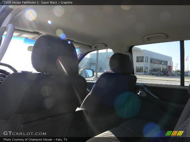Super Black / Graphite 2008 Nissan Pathfinder S