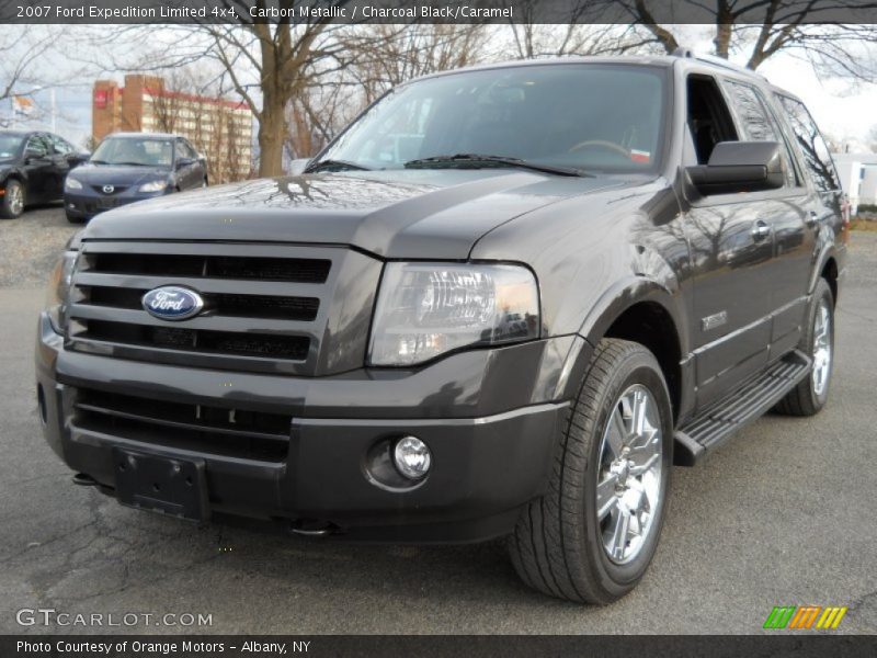 Carbon Metallic / Charcoal Black/Caramel 2007 Ford Expedition Limited 4x4