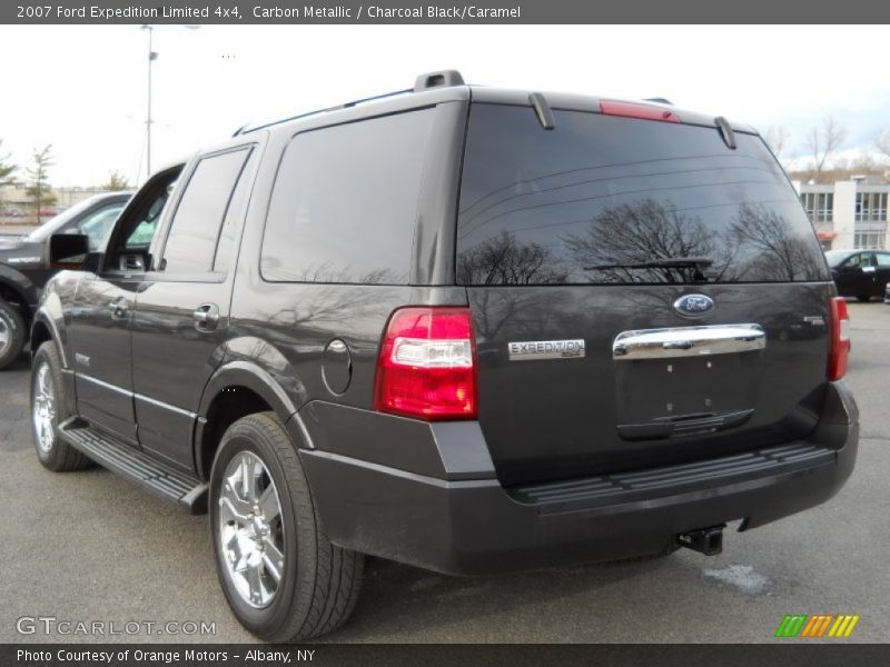 Carbon Metallic / Charcoal Black/Caramel 2007 Ford Expedition Limited 4x4