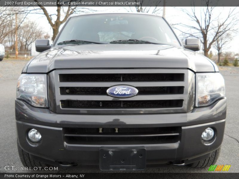 Carbon Metallic / Charcoal Black/Caramel 2007 Ford Expedition Limited 4x4