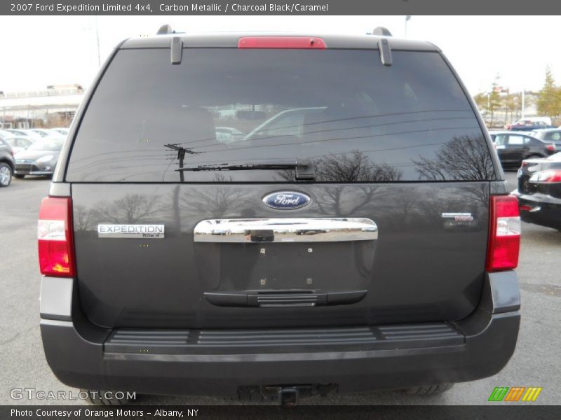 Carbon Metallic / Charcoal Black/Caramel 2007 Ford Expedition Limited 4x4