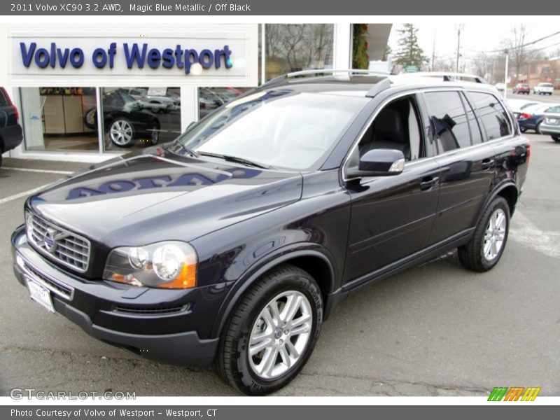 Magic Blue Metallic / Off Black 2011 Volvo XC90 3.2 AWD