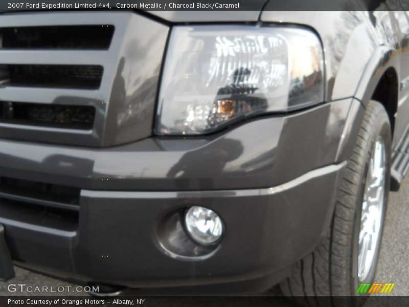 Carbon Metallic / Charcoal Black/Caramel 2007 Ford Expedition Limited 4x4