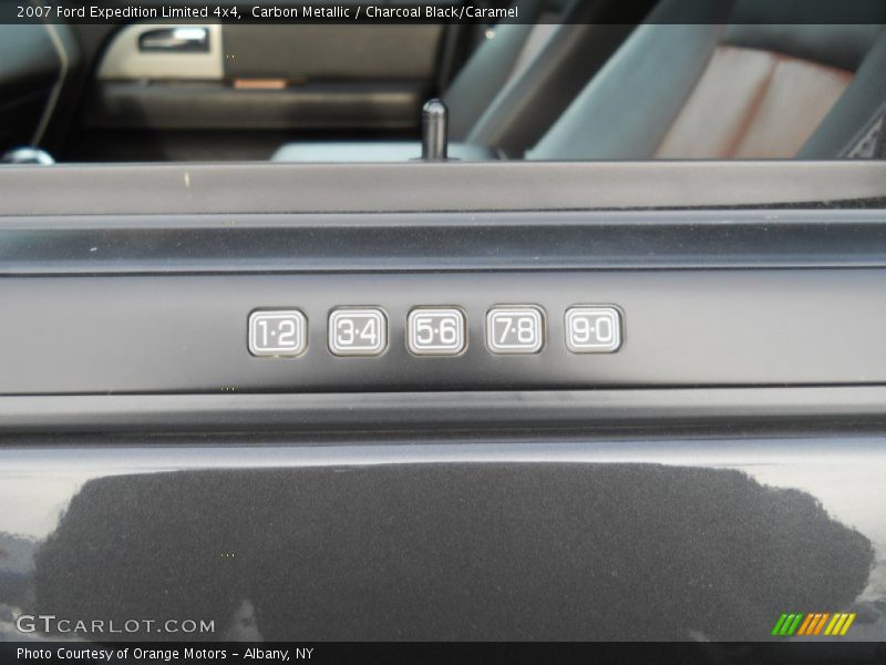 Carbon Metallic / Charcoal Black/Caramel 2007 Ford Expedition Limited 4x4