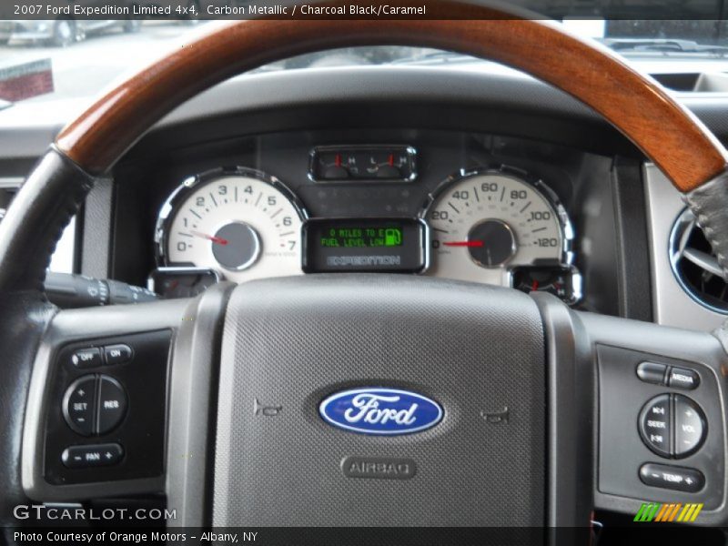 Carbon Metallic / Charcoal Black/Caramel 2007 Ford Expedition Limited 4x4