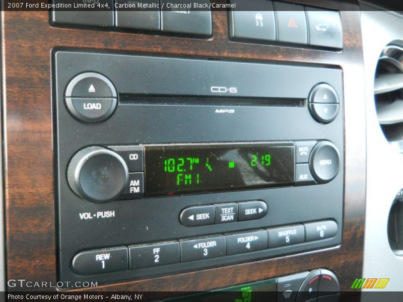 Carbon Metallic / Charcoal Black/Caramel 2007 Ford Expedition Limited 4x4