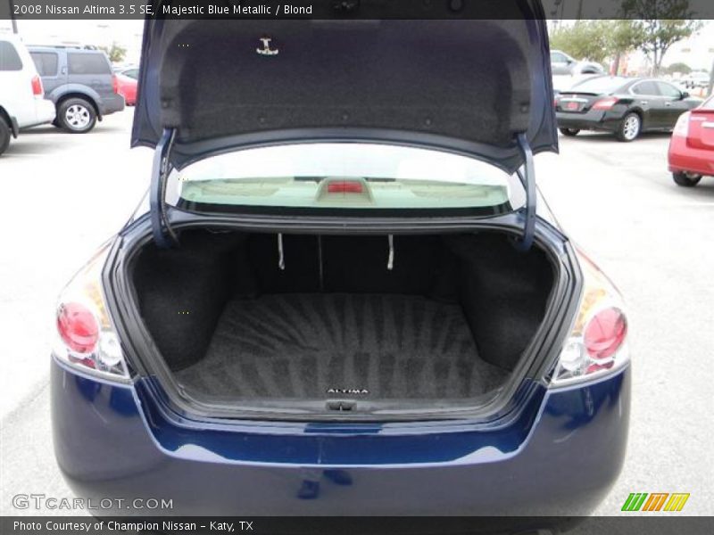  2008 Altima 3.5 SE Trunk