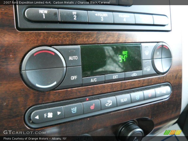 Carbon Metallic / Charcoal Black/Caramel 2007 Ford Expedition Limited 4x4