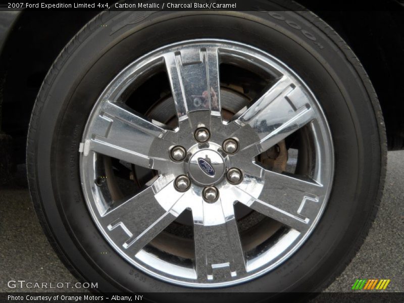 Carbon Metallic / Charcoal Black/Caramel 2007 Ford Expedition Limited 4x4