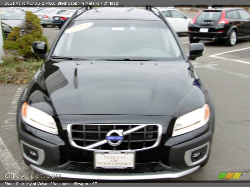 Black Sapphire Metallic / Off Black 2011 Volvo XC70 3.2 AWD