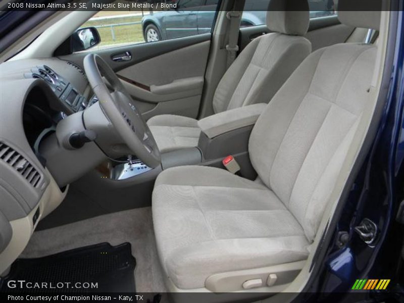  2008 Altima 3.5 SE Blond Interior