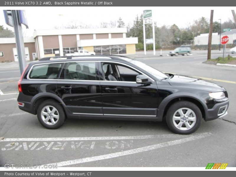 Black Sapphire Metallic / Off Black 2011 Volvo XC70 3.2 AWD