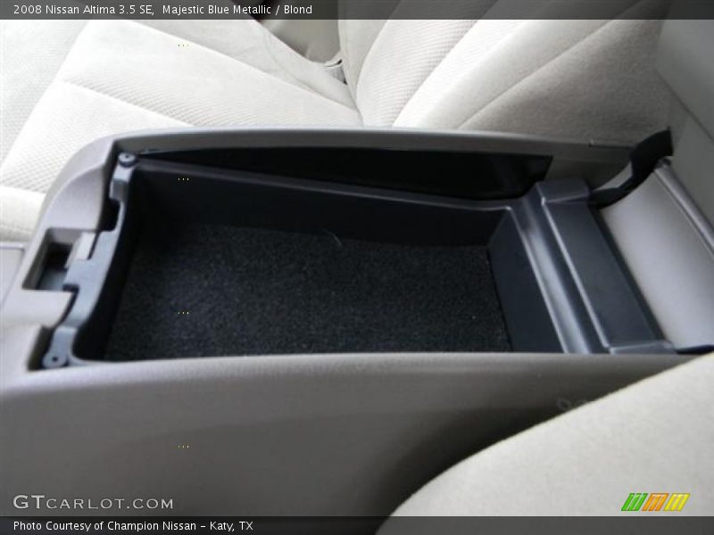 Majestic Blue Metallic / Blond 2008 Nissan Altima 3.5 SE