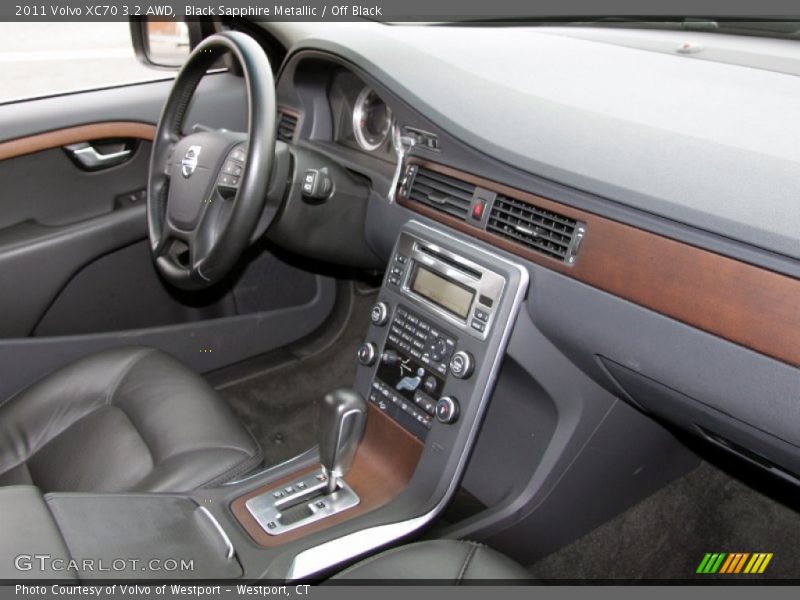 Black Sapphire Metallic / Off Black 2011 Volvo XC70 3.2 AWD