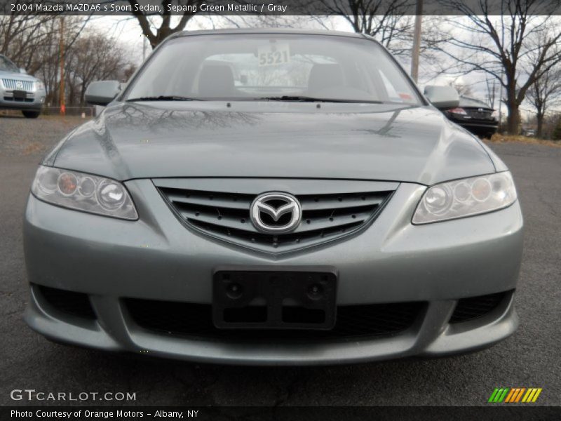 Sepang Green Metallic / Gray 2004 Mazda MAZDA6 s Sport Sedan