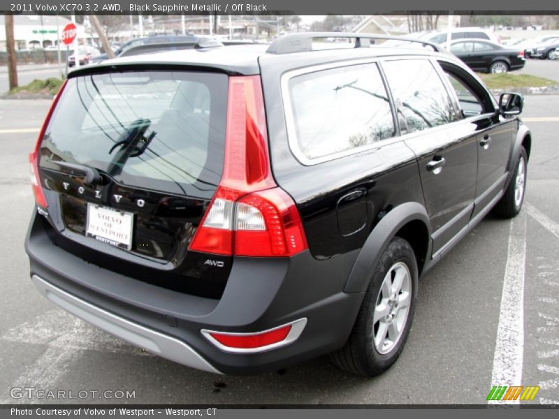 Black Sapphire Metallic / Off Black 2011 Volvo XC70 3.2 AWD