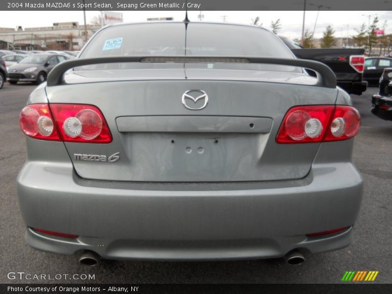Sepang Green Metallic / Gray 2004 Mazda MAZDA6 s Sport Sedan