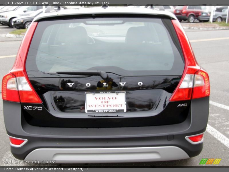 Black Sapphire Metallic / Off Black 2011 Volvo XC70 3.2 AWD