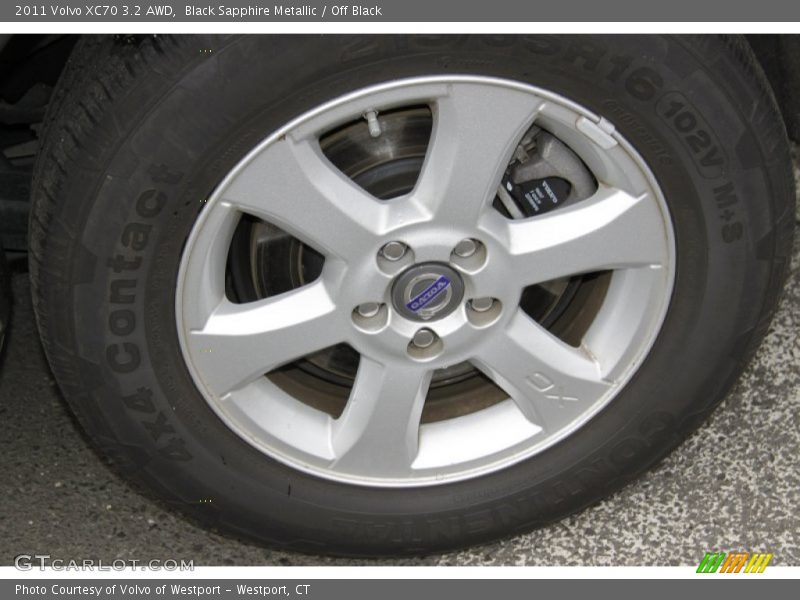 Black Sapphire Metallic / Off Black 2011 Volvo XC70 3.2 AWD