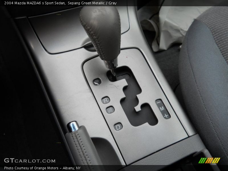 Sepang Green Metallic / Gray 2004 Mazda MAZDA6 s Sport Sedan