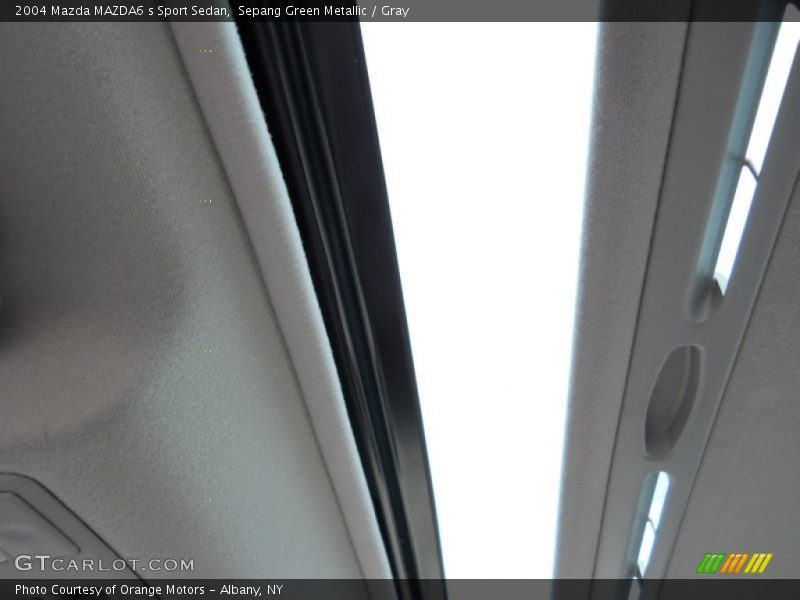 Sepang Green Metallic / Gray 2004 Mazda MAZDA6 s Sport Sedan