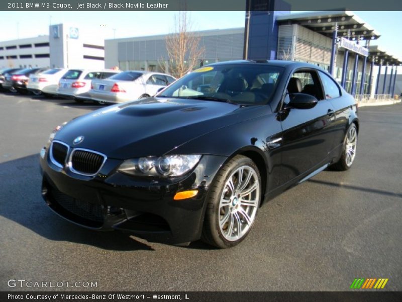 Jet Black / Black Novillo Leather 2011 BMW M3 Coupe