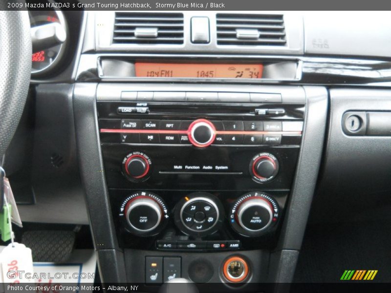 Stormy Blue Mica / Black 2009 Mazda MAZDA3 s Grand Touring Hatchback