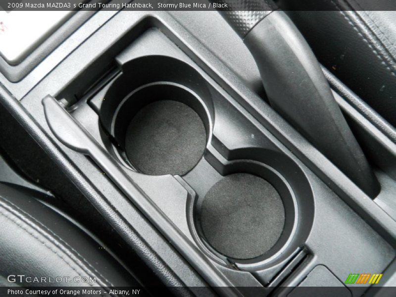 Stormy Blue Mica / Black 2009 Mazda MAZDA3 s Grand Touring Hatchback