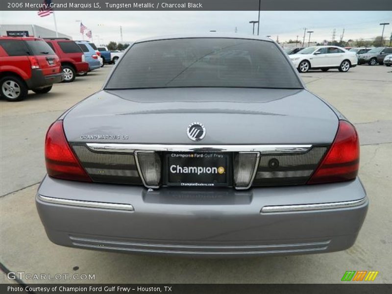 Tungsten Metallic / Charcoal Black 2006 Mercury Grand Marquis LS
