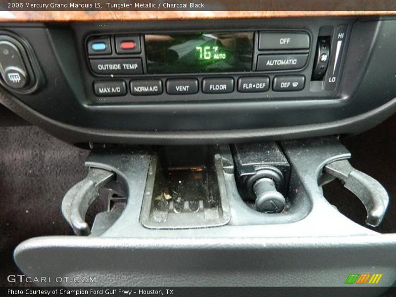Tungsten Metallic / Charcoal Black 2006 Mercury Grand Marquis LS