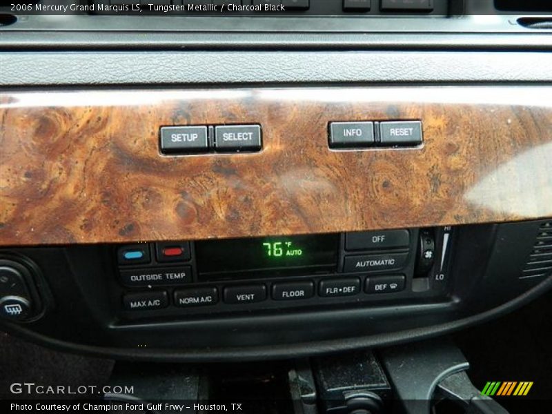 Tungsten Metallic / Charcoal Black 2006 Mercury Grand Marquis LS