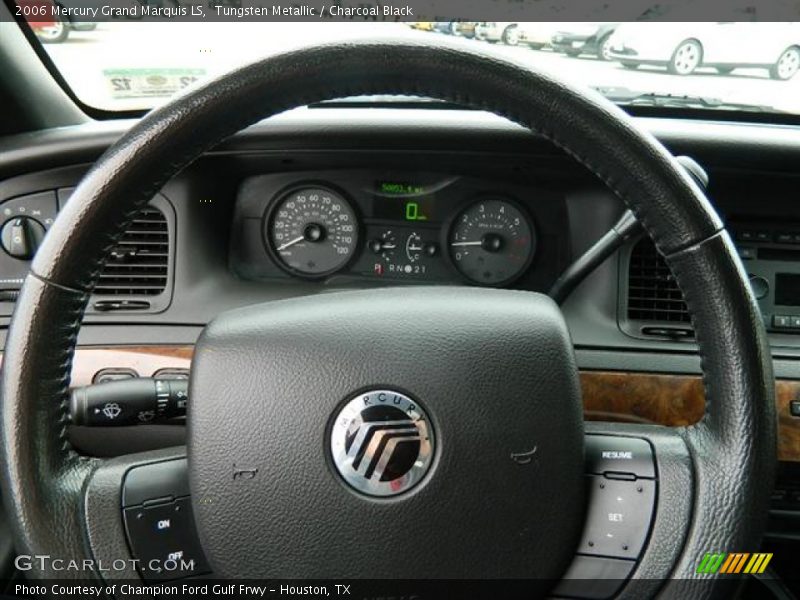 Tungsten Metallic / Charcoal Black 2006 Mercury Grand Marquis LS