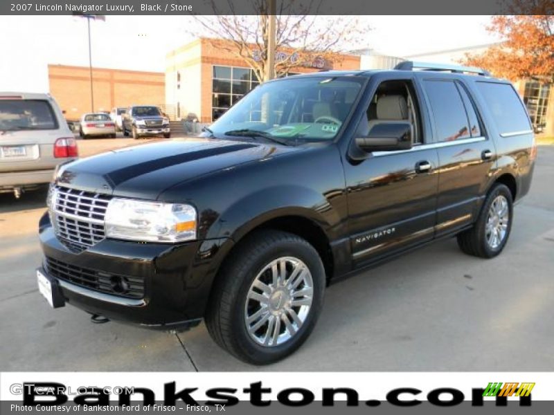 Black / Stone 2007 Lincoln Navigator Luxury