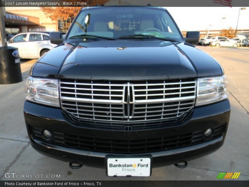 Black / Stone 2007 Lincoln Navigator Luxury