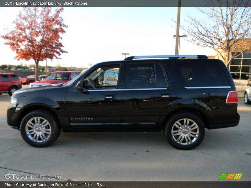 Black / Stone 2007 Lincoln Navigator Luxury
