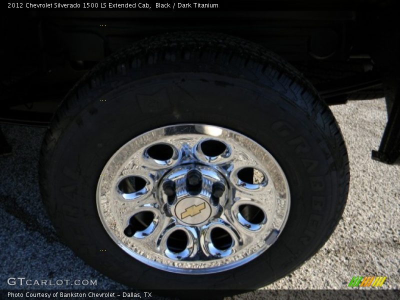 Black / Dark Titanium 2012 Chevrolet Silverado 1500 LS Extended Cab