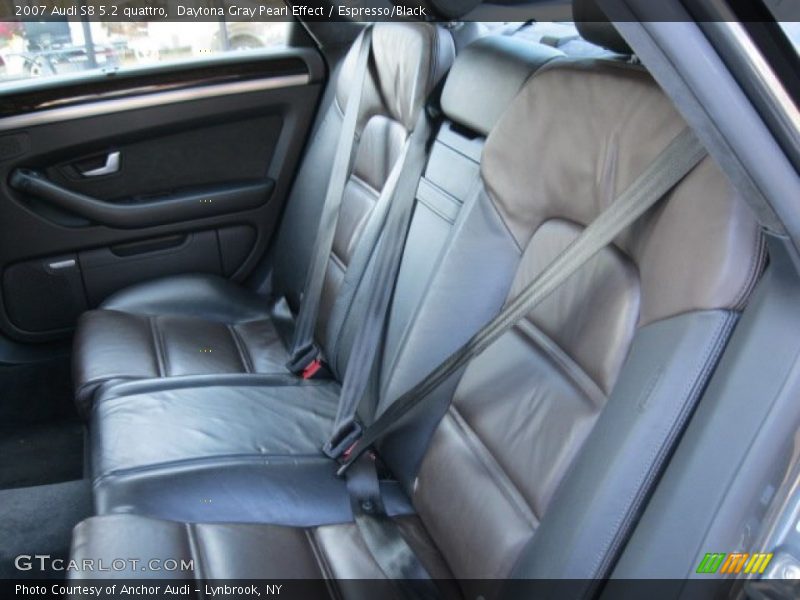  2007 S8 5.2 quattro Espresso/Black Interior