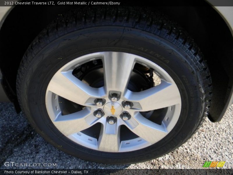 Gold Mist Metallic / Cashmere/Ebony 2012 Chevrolet Traverse LTZ