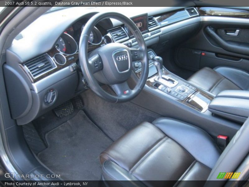 Espresso/Black Interior - 2007 S8 5.2 quattro 