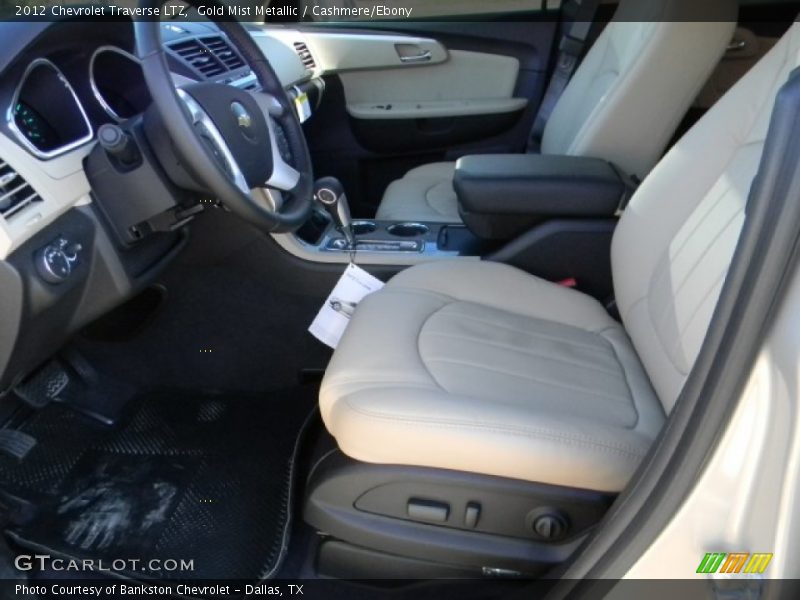 Gold Mist Metallic / Cashmere/Ebony 2012 Chevrolet Traverse LTZ