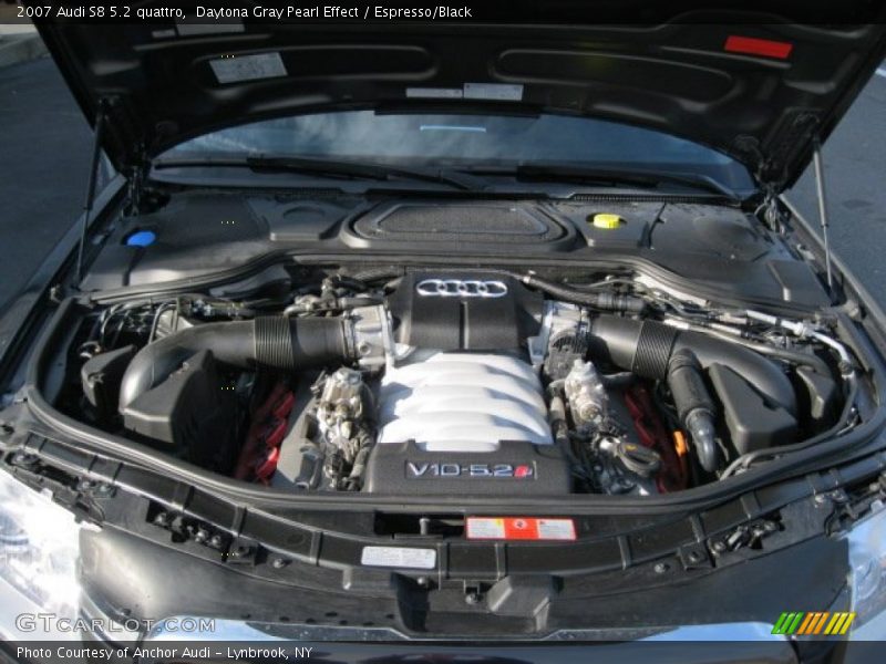  2007 S8 5.2 quattro Engine - 5.2 Liter DOHC 40-Valve VVT V10