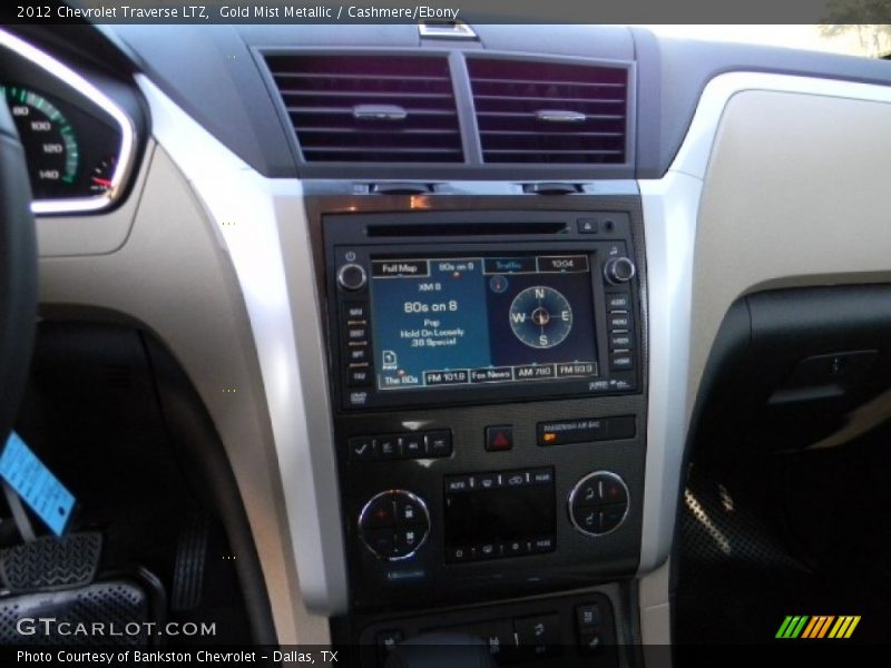 Gold Mist Metallic / Cashmere/Ebony 2012 Chevrolet Traverse LTZ